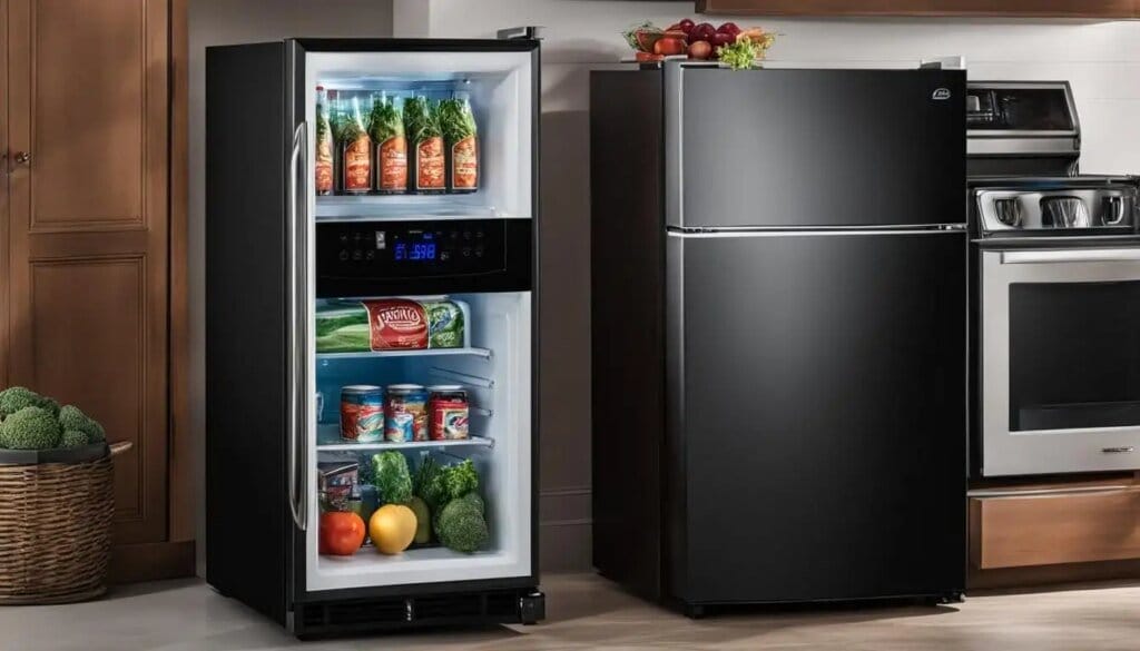 mini fridge and microfridge design and function