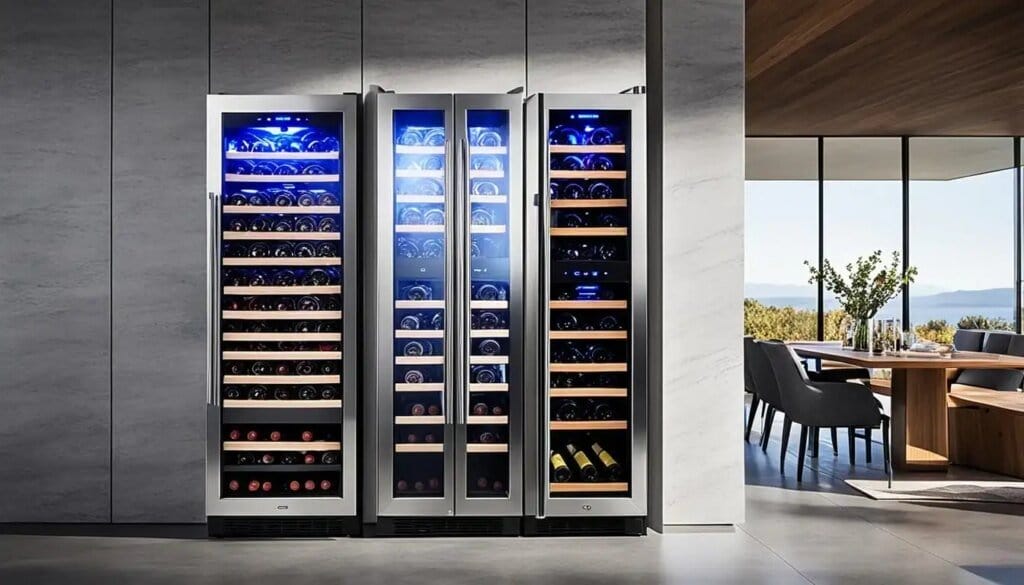 variety of sizes for freestanding wine coolers variety of sizes for freestanding wine coolers